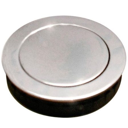JAKO Jako 76 mm Round Flush Pull with Spring Loaded Cover; Satin US32D - 630 Stainless Steel WFH110X75